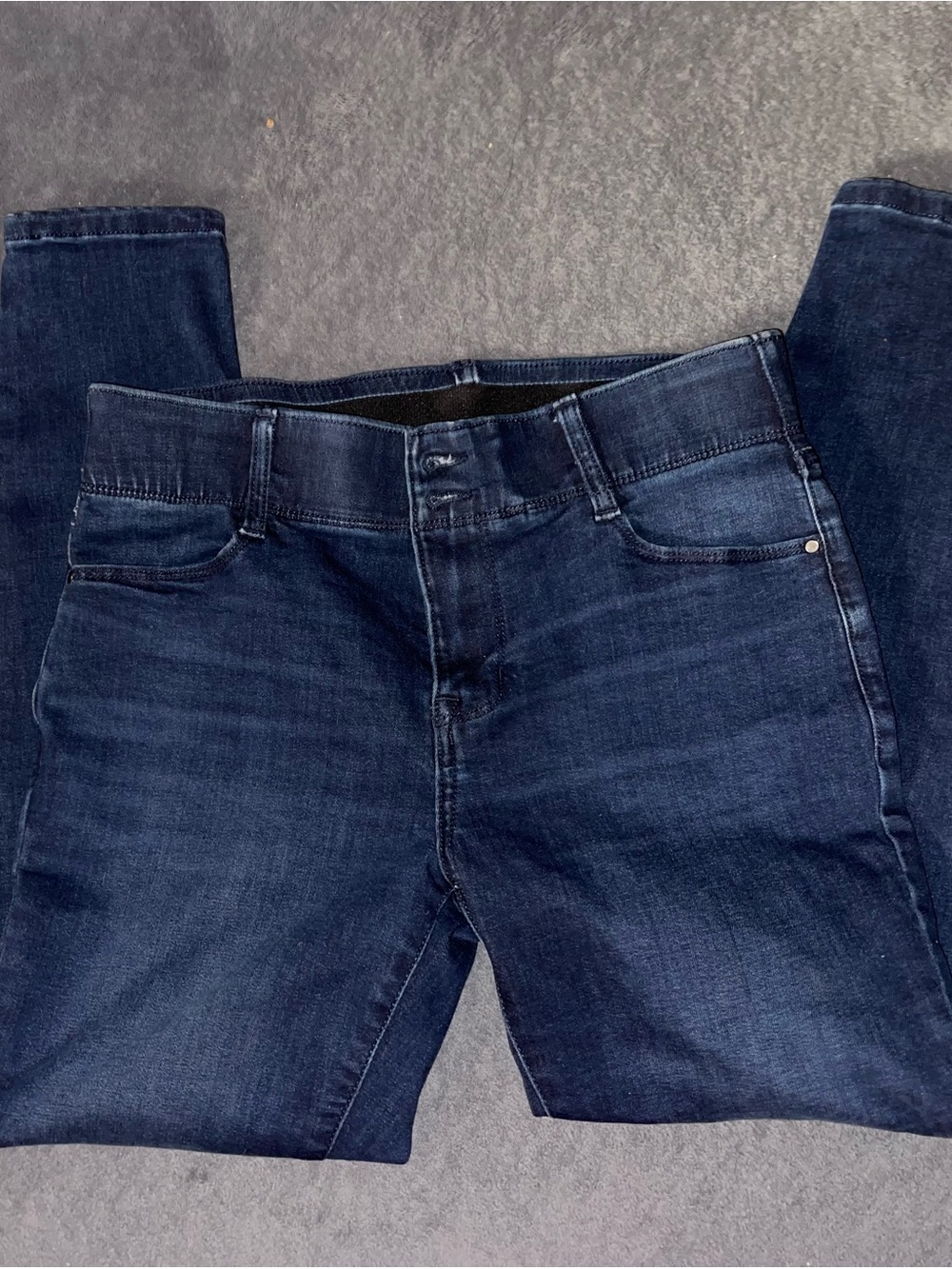 Nine West Women's Skinny Jeans in Dark Blue Wash